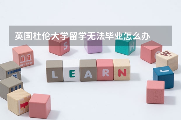 英国杜伦大学留学无法毕业怎么办
