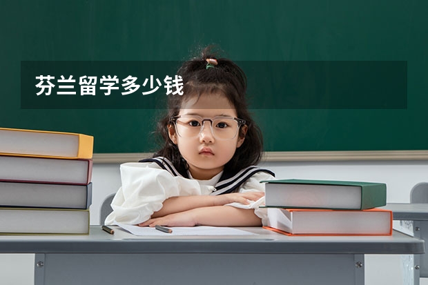 芬兰留学多少钱