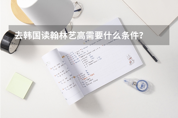 去韩国读翰林艺高需要什么条件？