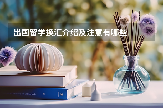 出国留学换汇介绍及注意有哪些