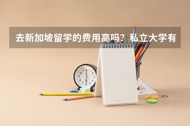 去新加坡留学的费用高吗？私立大学有保证吗？学历在中国会被承认吗？