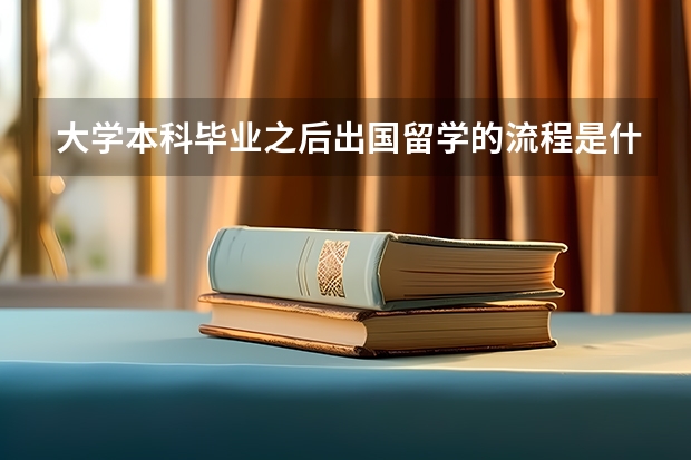大学本科毕业之后出国留学的流程是什么？有什么要求？
