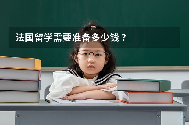 法国留学需要准备多少钱 ？