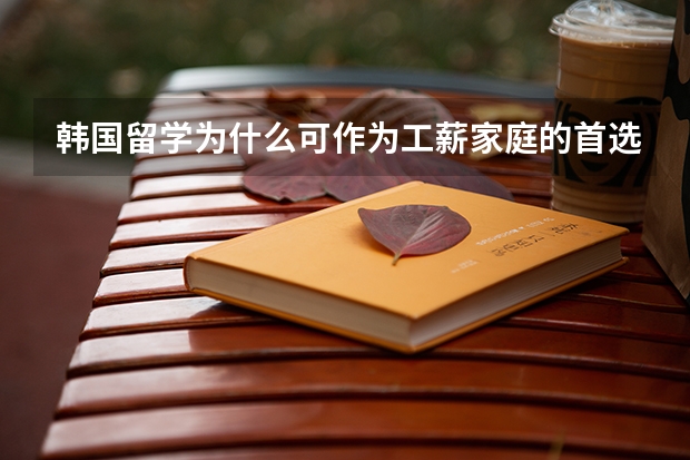 韩国留学为什么可作为工薪家庭的首选国家?