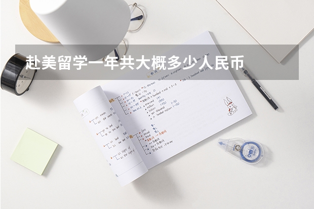 赴美留学一年共大概多少人民币