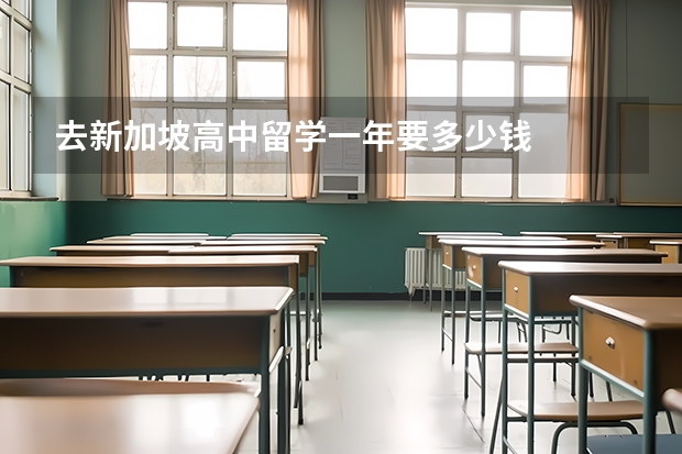 去新加坡高中留学一年要多少钱